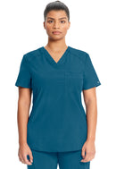 Cherokee Tuckable V-Neck Top. Item CK687A in CK IN INFINITY Collection. Live Chat for Bulk Discounts.
