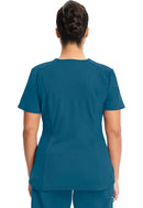 Cherokee Tuckable V-Neck Top. Item CK687A in CK IN INFINITY Collection. Live Chat for Bulk Discounts.