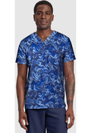 Cherokee Unisex V-Neck Print Top. Item CK691 in CK GENUINE Collection. Live Chat for Bulk Discounts.