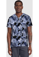 Cherokee Unisex V-Neck Print Top. Item CK691 in CK GENUINE Collection. Live Chat for Bulk Discounts.