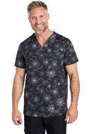 Cherokee Unisex V-Neck Print Top. Item CK691 in CK GENUINE Collection. Live Chat for Bulk Discounts.