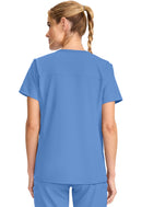 Cherokee Maternity Mock Wrap V-Neck Top. Item CK701A in CK WW ORIGINALS ULTRA Collection. Live Chat for Bulk Discounts.