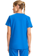 Cherokee Maternity Mock Wrap V-Neck Top. Item CK701A in CK WW ORIGINALS ULTRA Collection. Live Chat for Bulk Discounts.