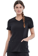 Cherokee V-Neck Top. Item CK711 in CK IFLEX Collection. Live Chat for Bulk Discounts.