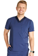 Cherokee Men's V-Neck Top. Item CK718A in CK ATMOS Collection. Live Chat for Bulk Discounts.