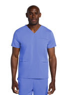 Cherokee Men's V-Neck Top. Item CK719A in CK ATMOS Collection. Live Chat for Bulk Discounts.