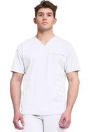 Cherokee Men's 3-Pocket V-Neck Top. Item CK729 in CK ACHIEVE Collection. Live Chat for Bulk Discounts.
