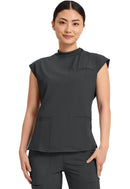 Cherokee Mock Neck Top. Item CK742A in CK IN INFINITY Collection. Live Chat for Bulk Discounts.