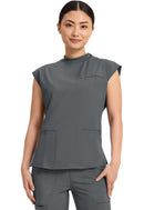 Cherokee Mock Neck Top. Item CK742A in CK IN INFINITY Collection. Live Chat for Bulk Discounts.