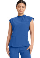 Cherokee Mock Neck Top. Item CK742A in CK IN INFINITY Collection. Live Chat for Bulk Discounts.