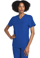 Cherokee Unisex V-Neck Top. Item CK778A in CK WW ORIGINALS ULTRA Collection. Live Chat for Bulk Discounts.