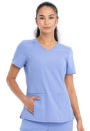 Cherokee V-Neck Top. Item CK786A in CK EUPHORIA Collection. Live Chat for Bulk Discounts.