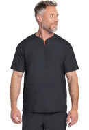 Cherokee Men's Quarter Zip Henley Top. Item CK812 in CK FORM Collection. Live Chat for Bulk Discounts.
