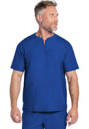 Cherokee Men's Quarter Zip Henley Top. Item CK812 in CK FORM Collection. Live Chat for Bulk Discounts.
