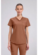 Cherokee Tuckable V-Neck Top. Item CK819 in CK FORM Collection. Live Chat for Bulk Discounts.