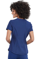 Cherokee Tuckable V-Neck Top. Item CK819 in CK FORM Collection. Live Chat for Bulk Discounts.