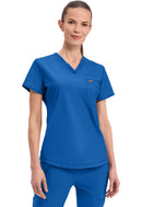 Cherokee Tuckable V-Neck Top. Item CK819 in CK FORM Collection. Live Chat for Bulk Discounts.