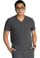 Cherokee Mens V-Neck Top. Item CK824A in CK CHEROKEE Collection. Live Chat for Bulk Discounts.