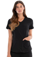 Cherokee V-Neck Top. Item CK826 in PL AMAZON Collection. Live Chat for Bulk Discounts.
