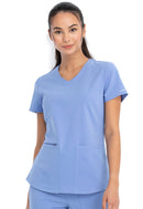 Cherokee V-Neck Top. Item CK826 in PL AMAZON Collection. Live Chat for Bulk Discounts.