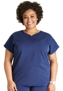 Cherokee V-Neck Top. Item CK836A in CK ATMOS Collection. Live Chat for Bulk Discounts.