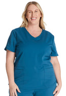 Cherokee V-Neck Top. Item CK837A in CK ATMOS Collection. Live Chat for Bulk Discounts.