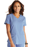 Cherokee V-Neck Top. Item CK837A in CK ATMOS Collection. Live Chat for Bulk Discounts.