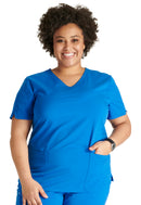 Cherokee V-Neck Top. Item CK837A in CK ATMOS Collection. Live Chat for Bulk Discounts.