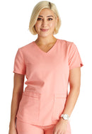 Cherokee V-Neck Top. Item CK837A in CK ATMOS Collection. Live Chat for Bulk Discounts.