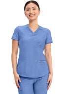Cherokee V-Neck Top. Item CK840 in CK FORM Collection. Live Chat for Bulk Discounts.