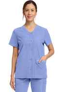 Cherokee Women's 2-Pocket Snap-Front Top. Item CK844A in CK WW ORIGINALS ULTRA Collection. Live Chat for Bulk Discounts.
