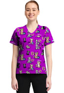 Cherokee  Women's High-Low V-Neck Top. Item CK857 in CK GENUINE Collection. Live Chat for Bulk Discounts.