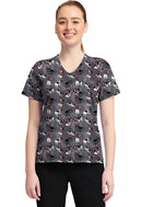 Cherokee  Women's High-Low V-Neck Top. Item CK857 in CK GENUINE Collection. Live Chat for Bulk Discounts.