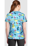 Cherokee  Women's High-Low V-Neck Top. Item CK857 in CK GENUINE Collection. Live Chat for Bulk Discounts.