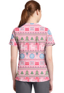 Cherokee  Women's High-Low V-Neck Top. Item CK857 in CK GENUINE Collection. Live Chat for Bulk Discounts.