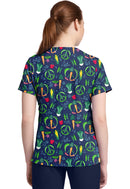 Cherokee  Women's High-Low V-Neck Top. Item CK857 in CK GENUINE Collection. Live Chat for Bulk Discounts.