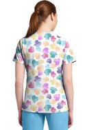 Cherokee  Women's High-Low V-Neck Top. Item CK857 in CK GENUINE Collection. Live Chat for Bulk Discounts.