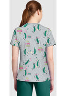 Cherokee  Women's High-Low V-Neck Top. Item CK857 in CK GENUINE Collection. Live Chat for Bulk Discounts.