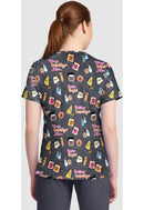 Cherokee  Women's High-Low V-Neck Top. Item CK857 in CK GENUINE Collection. Live Chat for Bulk Discounts.