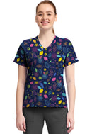 Cherokee  Women's High-Low V-Neck Top. Item CK857 in CK GENUINE Collection. Live Chat for Bulk Discounts.