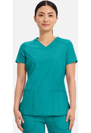Cherokee V-Neck Top. Item CK865A in CK IN INFINITY Collection. Live Chat for Bulk Discounts.