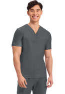 Cherokee Men's Tuckable V-Neck Top. Item CK885 in CK FORM Collection. Live Chat for Bulk Discounts.
