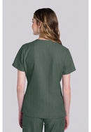 Cherokee 2 pocket V-Neck Top. Item CK953AV in CK WW ORIGINALS ULTRA Collection. Live Chat for Bulk Discounts.