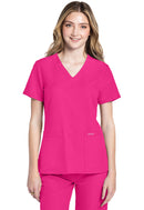 Cherokee V-Neck Top. Item CK953A in CK WW ORIGINALS ULTRA Collection. Live Chat for Bulk Discounts.