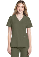 Cherokee V-Neck Top. Item CK953A in CK WW ORIGINALS ULTRA Collection. Live Chat for Bulk Discounts.