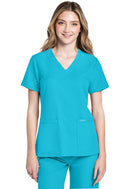 Cherokee V-Neck Top. Item CK953A in CK WW ORIGINALS ULTRA Collection. Live Chat for Bulk Discounts.