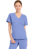 Cherokee Women's Tuck-in V-Neck Top. Item CK954A in CK WW ORIGINALS ULTRA Collection. Live Chat for Bulk Discounts.