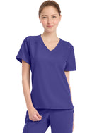 Cherokee Women's Tuck-in V-Neck Top. Item CK954A in CK WW ORIGINALS ULTRA Collection. Live Chat for Bulk Discounts.