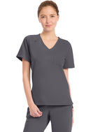Cherokee Women's Tuck-in V-Neck Top. Item CK954A in CK WW ORIGINALS ULTRA Collection. Live Chat for Bulk Discounts.