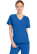 Cherokee Women's Tuck-in V-Neck Top. Item CK954A in CK WW ORIGINALS ULTRA Collection. Live Chat for Bulk Discounts.